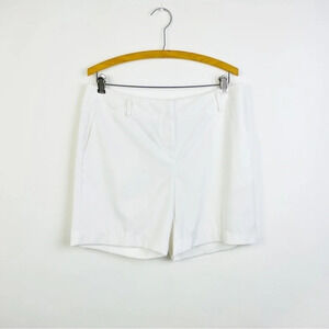 Annika Cutter & Buck White‎ Golf Shorts Size 10